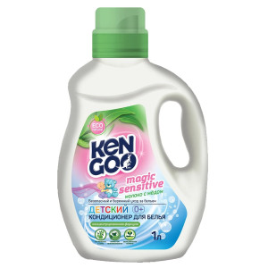 Кондиционер для белья Kengoo Eco Детский концентрат Молоко с медом 1 л