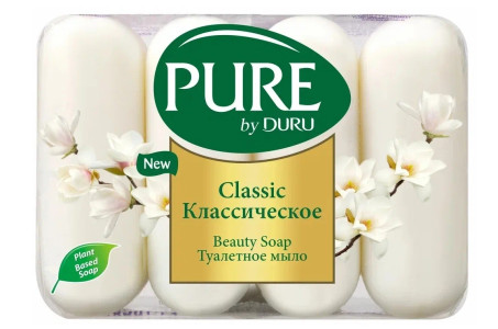 Мыло туалетное Pure Classic 4 х 85гр