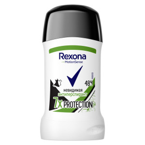 Дезодорант-антиперспирант стик Rexona 7х Protection Невидимая 40 мл
