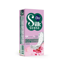 Прокладки ежедневные Ola! Silk Sense Белый пион 20 шт