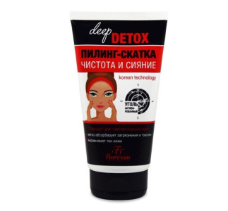 Пилинг-скатка для лица Floresan Deep Detox С углем 150 мл