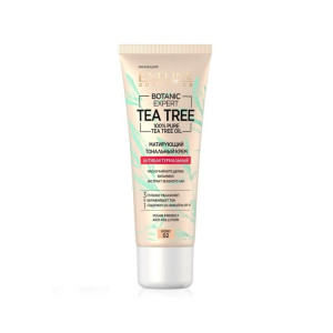 Тональный крем Eveline Botanic Expert 3 в 1 матирующий антибактериальный тон 02 Ivory 30 мл - 1
