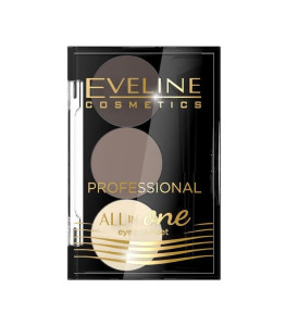 Палетка для моделирования бровей Eveline All in One тон 01