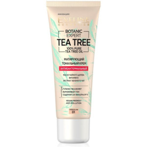 Тональный крем Eveline Botanic Expert 3 в 1 матирующий антибактериальный тон 01 Porcelain 30 мл - 1