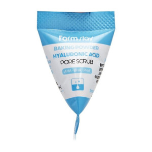 Скраб для лица FarmStay Baking Powder Hyaluronic для очищения пор с содой и гиалуроновой кислотой 7 гр 