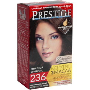 Краска для волос Prestige Сверхстойкая тон 236 янтарный шоколад 100 мл