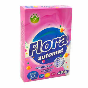 Стиральный порошок Flora Автомат 400 гр