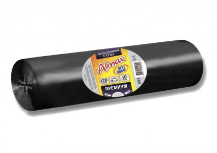 Мешки для мусора Almax The Best for Home Премиум 35 мкм 70х105 120 л 10 шт