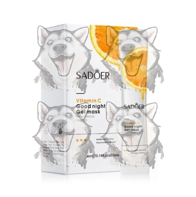 Good night gel mask sadoer способ применения. Ночная маска sadoer. Sadoer Vitamin с маску для лица ночная гелевая. Несмывающаяся ночная гель-маска sadoer с витамином с и медом, 4 мл.