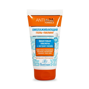Пилинг для лица Floresan Anti Age Formula омолаживающий гель-пилинг 150 мл
