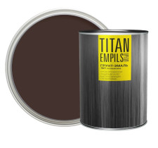 Грунт-эмаль по ржавчине Ореол Titan 3 в 1 RAL8017 матовый шоколадно-коричневый 0.9 кг
