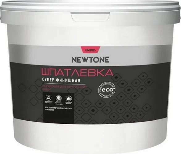 Шпатлевка Newtone водно-дисперсионная супер финишная акриловая 16.6 кг – 1