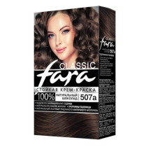 Крем-краска для волос FARA Classic тон 507а Натуральный шоколад