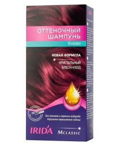 Шампунь оттеночный  Irida M classic Бордо 75 мл