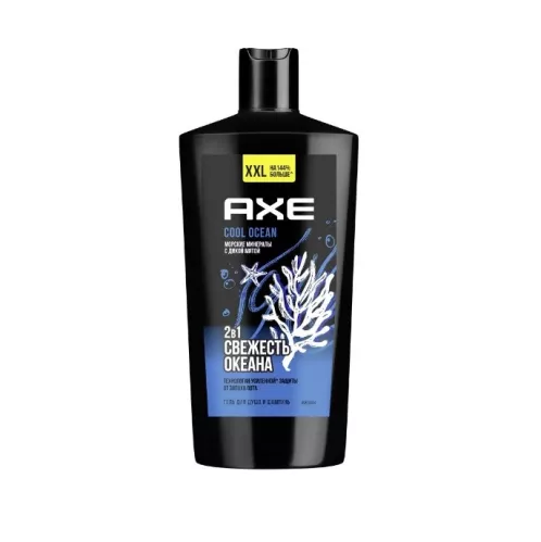 Гель для душа Axe Cool Ocean 2 в 1 610 мл – 1