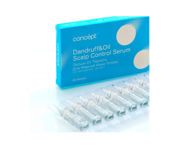 Лосьон для волос Concept Art Of Therapy Dandruff&oil Scalp Control Serum для жирной кожи головы 1 шт х 5 мл
