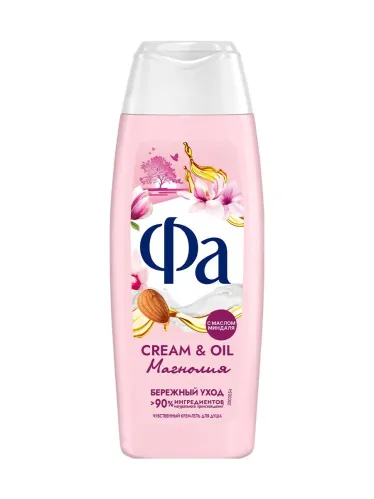Гель для душа Фа Cream & Oil Магнолия 250 мл – 1