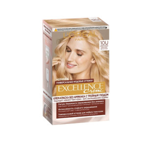 Краска для волос L`Oreal Paris Excellence Nudes тон 10U Очень очень светло-русый