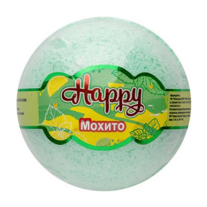 Бомбочка для ванны Laboratory Katrin Happy Мохито 120 гр