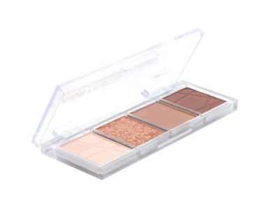 Палетка теней для век LN Professional Fusion Palette тон 102 бронза 3.5 гр - 1