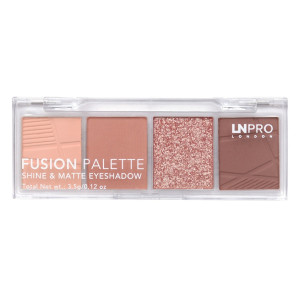 Палетка теней для век LN Professional Fusion Palette тон 101 кварц 3.5 гр - 1