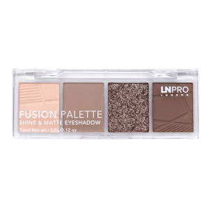 Палетка теней для век LN Professional Fusion Palette тон 104 тауп 3.5 гр - 1
