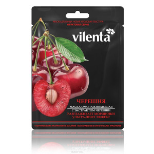 Маска для лица Vilenta тканевая омоложивающая с экстрактом Черешни 40 гр