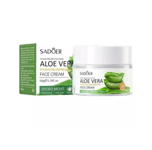 Крем для лица Sadoer Aloe Vera Освежающий и увлажняющий 50 гр