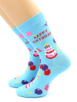 Носки Hobby Line унисекс День рождения размер 36-40