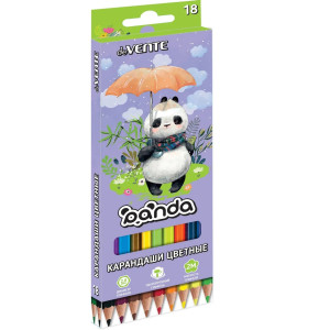 Карандаши цветные deVENTE Panda 18 цветов