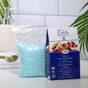 Соль для ванны Elite с пеной Морская 500 гр