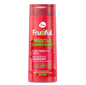 Бальзам для волос Vilenta 7 Days Frutiful Яркость и ламинирование 400 мл