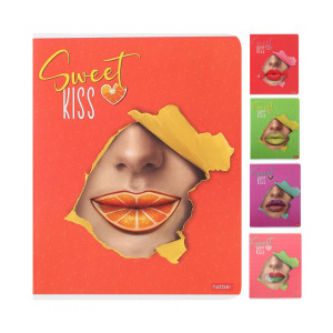 Тетрадь Hatber Sweet kiss А5 48 листов клетка