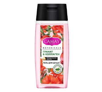 Гель для душа Camay Botanicals Цветы граната 100 мл