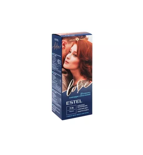 Крем-краска для волос Estel LOVE тон 7/4 тициан 50 мл – 1