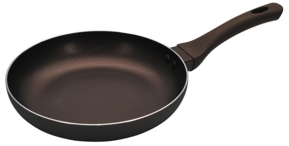 Сковорода Regent Inox Linea Ripple алюминиевая 24х4.5 см - 1