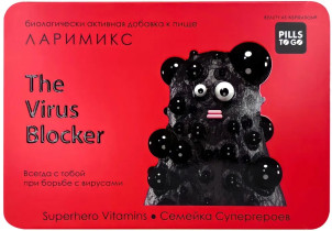 Пищевая добавка Pills To Go The Virus Blocker Ларимикс Комплекс для защиты от вирусов 12 капсул