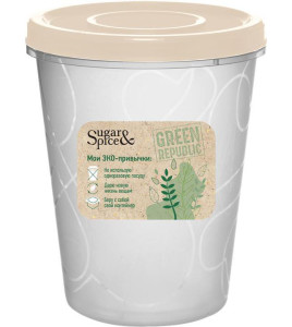 Банка для хранения Sugar&Spice Green Republic с завинчивающейся крышкой 1 л