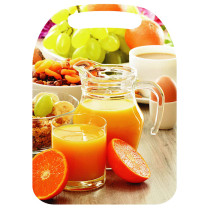 Доска разделочная Апельсиновый сок 29х21х0.6 см