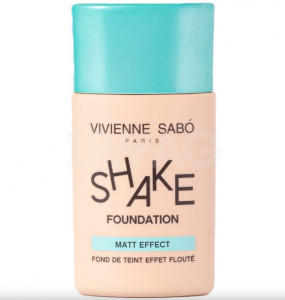 Тональный крем Vivienne Sabo Shakefoundation matt тон 01 Светло-бежевый 12 гр - 1