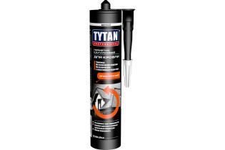 Герметик силиконовый Tytan Professional для кровли и водостоков нейтральный белый 310 мл 