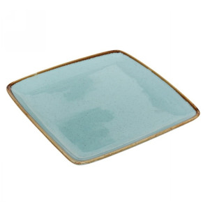 Тарелка обеденная Tiffany Blue керамическая 20.3 см
