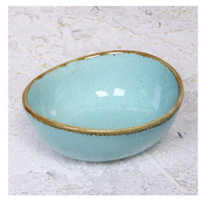 Салатник Tiffany Blue керамический 14х13х6 см