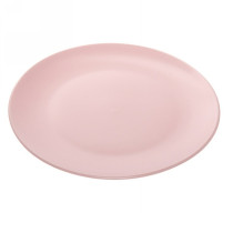 Тарелка Матовая глазурь керамическая розовый 26 см