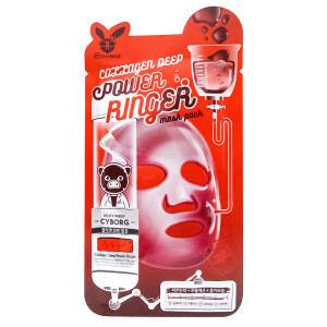 Тканевая маска для лица с коллагеном Elizavecca COLLAGEN DEEP POWER RINGER MASK PACK  23 мл