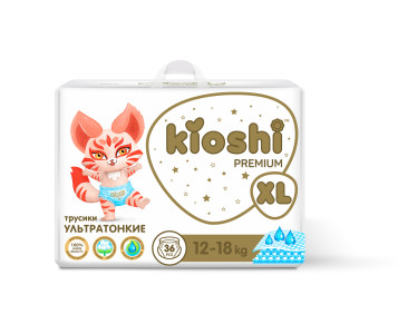 Подгузники-трусики Kioshi PREMIUM XL 12-18 кг 36 шт