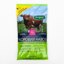 Удобрение Добрая сила Навоз коровий гранулированный 2 кг