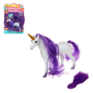 Игровой набор ИГРОЛЕНД "Волшебная лошадка" PP PVC 15,5х23х5см