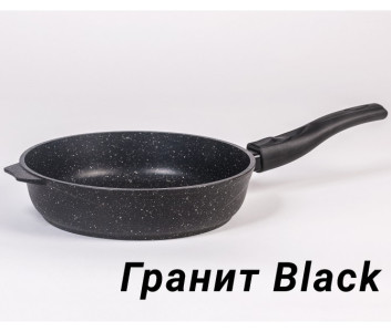 Сковорода 280мм Гранит а/п Blaсk съем.руч