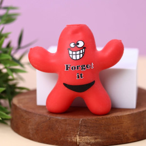 Мялка - антистресс iLikeGift Squeeze man цвет красный